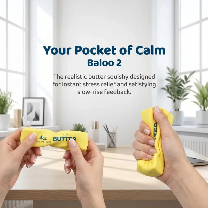 Butter Slow-Rising Squishy Fidget Toy
