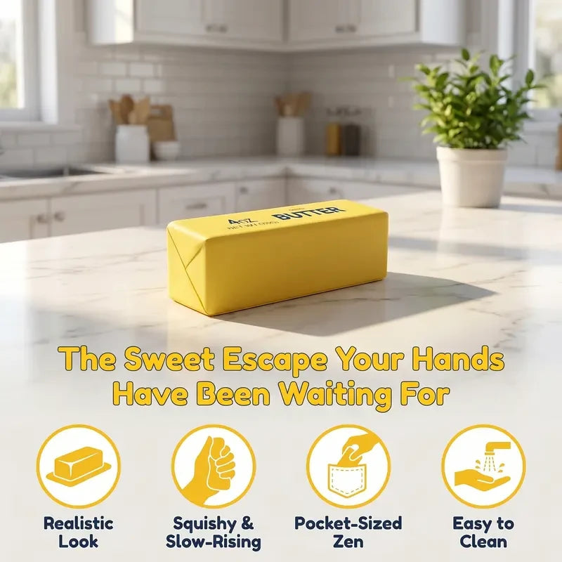Butter Slow-Rising Squishy Fidget Toy